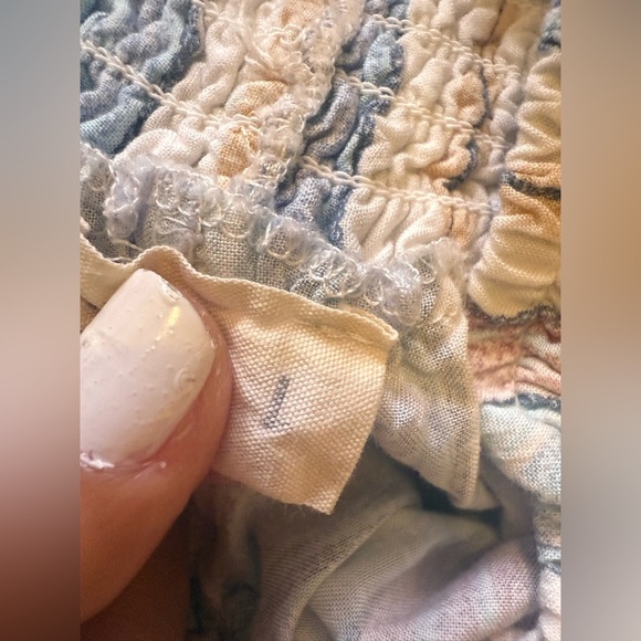 Summer Striped Ocean Drive Summer Wide Leg Pants Quite Harbor Venice Womens L - Picture 10 of 13